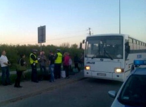 O 12 pasażerów za dużo. Białostocka drogówka zatrzymała przeładowany autobus