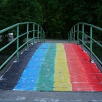 Kolorowy mostek przy Branickiego. Białystok ma swoją "Tęczę"