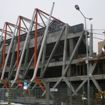 Biegli wydali opinię ws. dachu białostockiego stadionu miejskiego