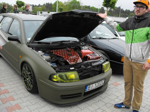 Było nisko i szeroko. Miłośnicy VAG-ów na stadionie miejskim