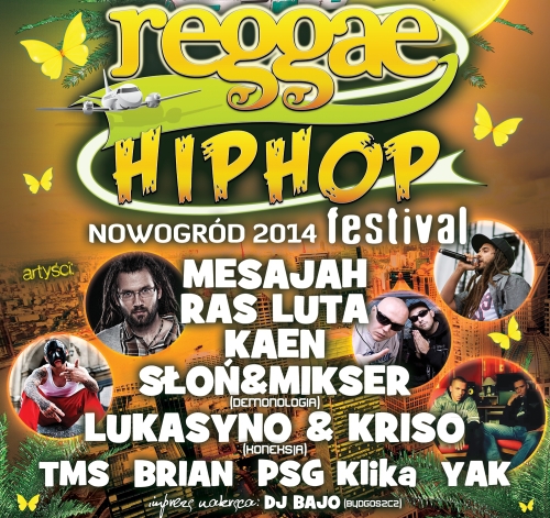 Reggae Hip Hop Festival w Nowogrodzie 