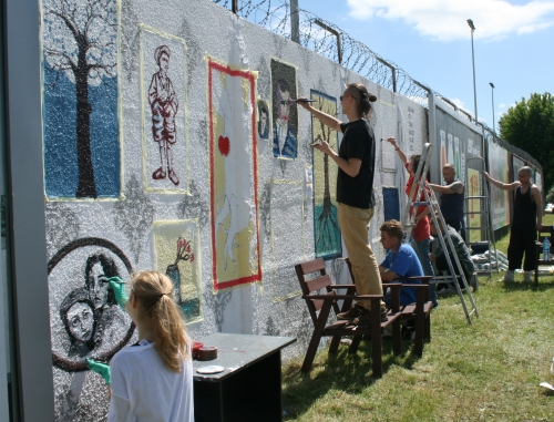 Przy ul. Hetmańskiej powstaje mural. Upamiętni wielką bohaterkę