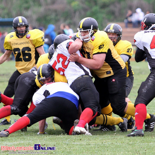 Futbol amerykański. Lowlanders zagrają z Wilkami