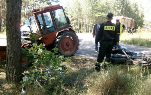 Tragiczny wypadek. Nie żyje 17-letni motocyklista