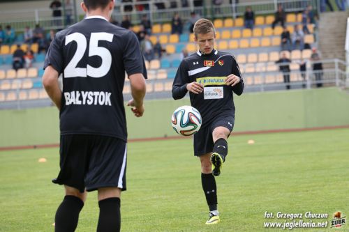 Zwycięstwo Jagiellonii z Widzewem w meczu kontrolnym