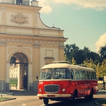 Można przejechać się zabytkowym autobusem ogórkiem