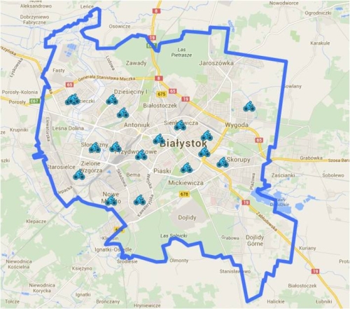 246 nowych miejsc dla rowerów. W Białymstoku powstają specjalne wiaty