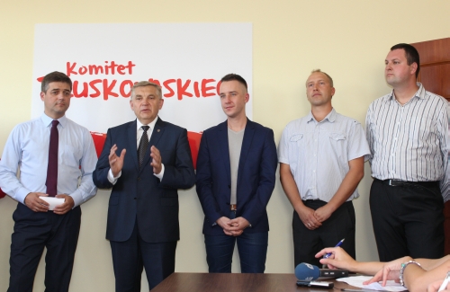 Komitet wyborczy Tadeusza Truskolaskiego rozrasta się
