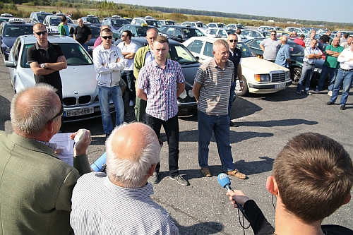 100 taksówek na ulicach Białegostoku. Przewoźnicy walczą o buspasy