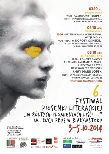 Anna Maria Jopek będzie gwiazdą Festiwalu Piosenki Literackiej
