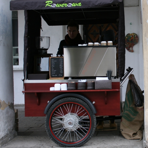 Rowerowa. W Białymstoku powstała pierwsza mobilna kawiarnia