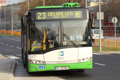 Dodatkowe autobusy BKM zawiozą kibiców na stadion miejski