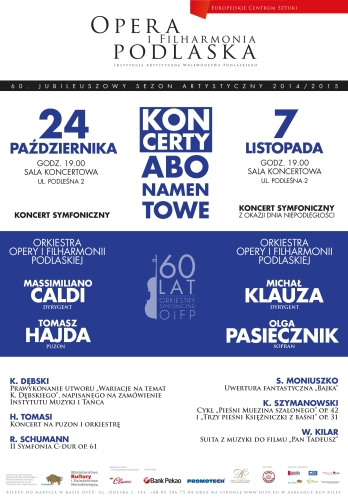 Koncert symfoniczny z okazji Dnia Niepodległości. Mamy zaproszenie