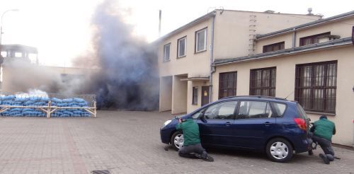 Strzelanina, bomba i pożar. Wszystko w areszcie śledczym