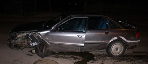 Audi uderzyło w opla. Pijany 34-latek zatrzymany
