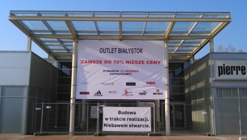 Outlet Białystok. Będzie kolejny sklep, tym razem z modą damską