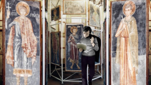 Unikalne freski w Supraślu. Muzeum Ikon zamyka projekt konserwacji