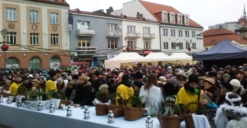 Tłumy białostoczan na ekumenicznej wigilii miejskiej