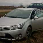 Kradziona toyota w rękach straży granicznej. Kierowca uciekł