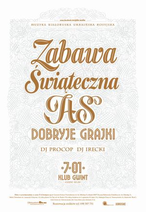 Zabawa świąteczna w Gwincie. Klub odwiedzi św. Mikołaj