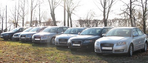 Policja odzyskała 31 skradzionych audi. Zatrzymano 6 osób