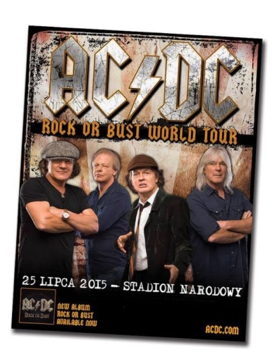 AC/DC ponownie w Polsce. Koncert na Stadionie Narodowym [WIDEO]