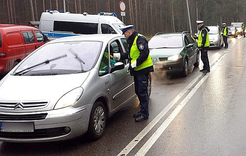 Białostoccy policjanci sprawdzili trzeźwość ponad 400 kierowców