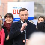 Tłumy białostoczan witały Andrzeja Dudę [ZDJĘCIA]