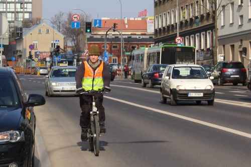 Powstaje ścieżka rowerowa wzdłuż ul. Sienkiewicza. Będą też kolejne