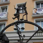 Plakaty wyborcze przy ul. Lipowej niezgodnie z prawem