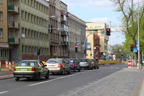 Problemy z sygnalizacją świetlną na ul. Sienkiewicza