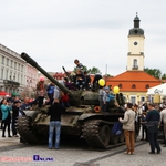 Centrum Białegostoku opanowane przez mundurowych [ZDJĘCIA]