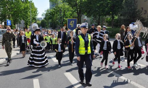 Było biało-czarno. Marsz Zebry przeszedł ulicami Białegostoku