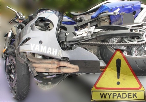 5-latek zderzył się z motocyklistą. Obaj trafili do szpitala