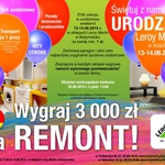 Urodziny Leroy Merlin. Do wygrania 2 remonty wybranego pomieszczenia