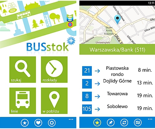 Nowe aplikacje dla pasażerów Białostockiej Komunikacji Miejskiej