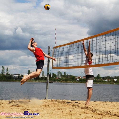 Najlepsi siatkarze z Polski powalczą na plaży w Dojlidach