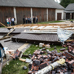 Kilkadziesiąt gospodarstw poszkodowanych podczas nawałnicy