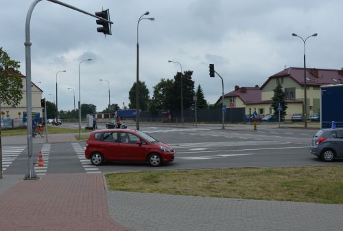 Honda potrąciła rowerzystkę. Kierująca straciła prawo jazdy