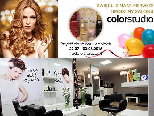 Pierwsze urodziny Salonu Fryzjerskiego Colorstudio. Wygraj metomorfozę