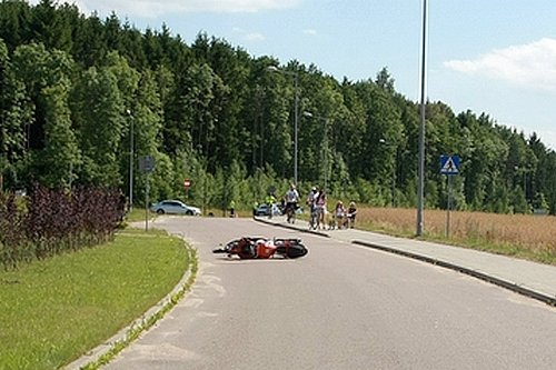 Tragedia na lokalnej drodze. Zginął motocyklista