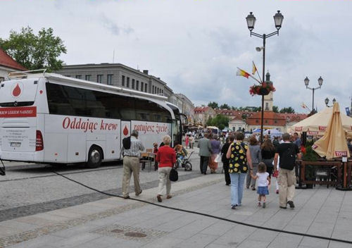 Oddając krew, ratujesz życie. Ambulans stanie na Rynku Kościuszki