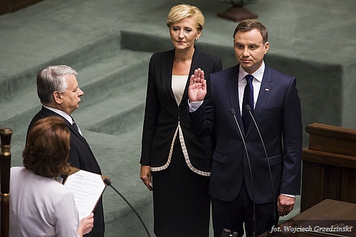 Andrzej Duda zaprzysiężony na prezydenta RP