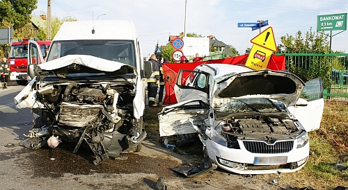 Tragiczny wypadek. Kierowca nie zatrzymał się na znaku STOP