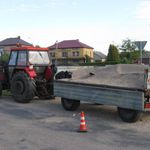  Tragiczny wypadek przy remoncie drogi. Nietrzeźwy traktorzysta przejechał kolegę