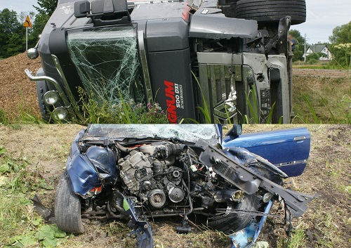 Sokólscy policjanci poszukują świadków wypadku