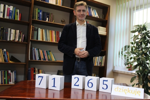 Maciej Żywno dziękuje za 71 tys. głosów