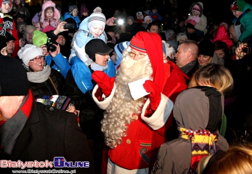 Św. Mikołaj z Laponii spotka się z dziećmi na Rynku Kościuszki. Zapali lampki i rozda słodycze
