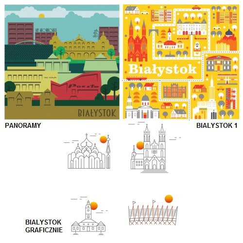 Która grafika będzie promować Białystok? Rozpoczęło się głosowanie