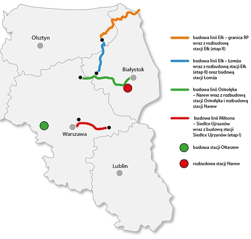 Biegnący przez Podlaskie most energetyczny Polska - Litwa otwarty